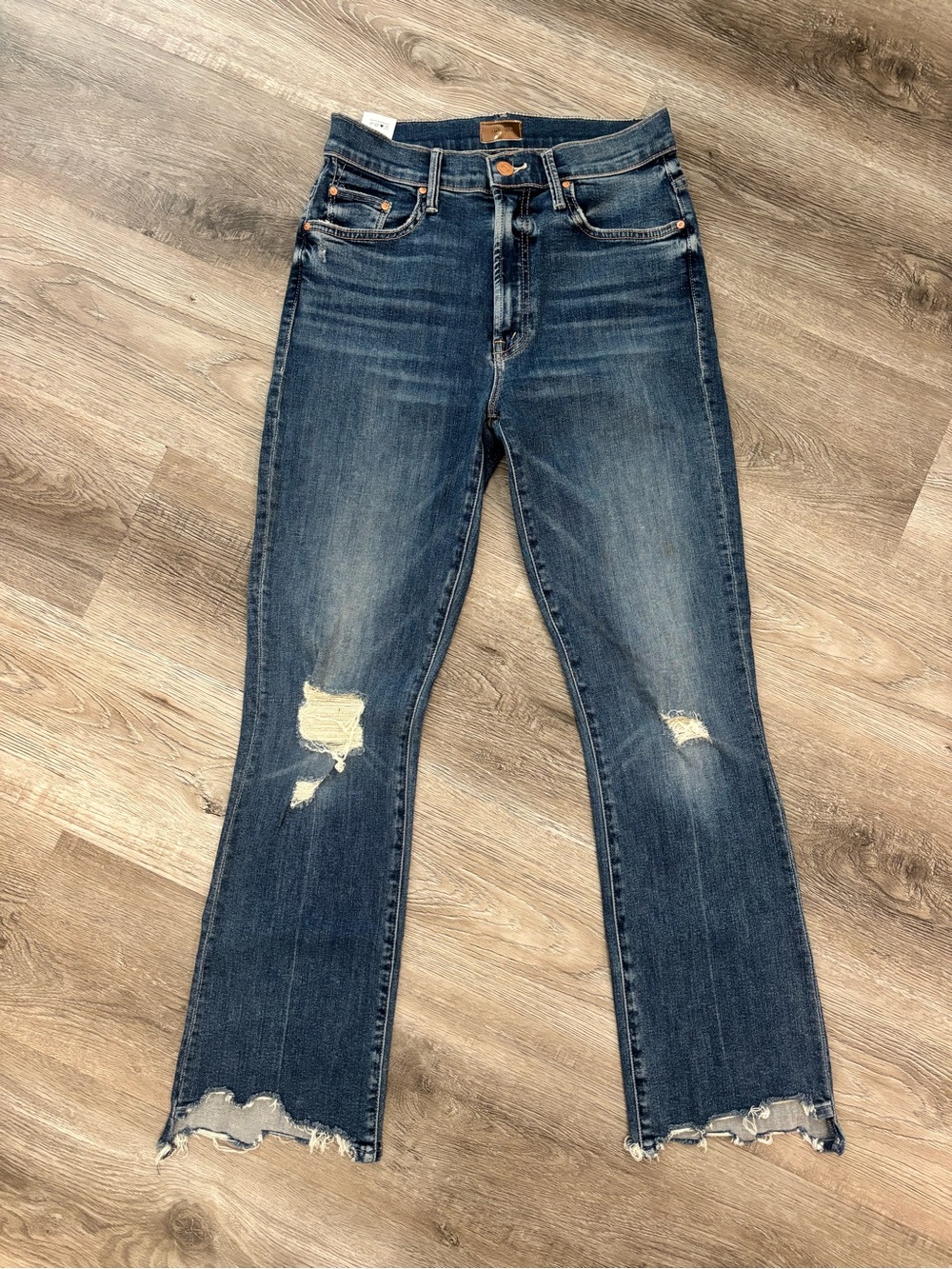 MOTHER The Insider Crop Step Chew size 27 in Dancing on Coals